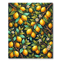 Vibrant Mediterranean Lemon Tree Orchard Rug
