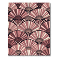 Art Deco Blush Fan Arch Rug