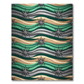 Emerald Wave Celestial Star Medallion Rug