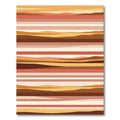 Earthy Sunset Horizon Stripe Rug