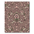 Rose Floral Acanthus Scroll Rug
