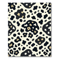 Monochrome Abstract Organic Spotted Wool Rug