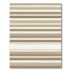 Neutral Gradient Parallel Lines Rug