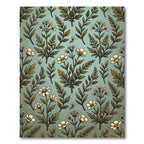 Vintage Sage Botanical Meadow Wildflower Rug