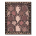 Archway Taupe Terracotta Layered Arcs Rug