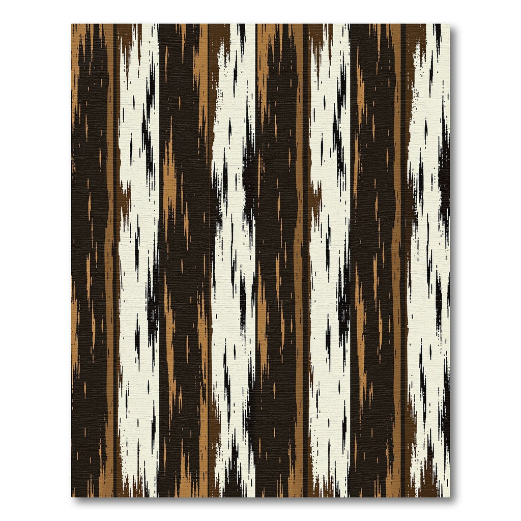 Distressed Vertical Wood Grain Stripes Rug