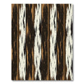 Distressed Vertical Wood Grain Stripes Rug