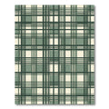 Sage Green Classic Plaid Tartan Rug