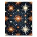 Radiant Starburst Night Sky Rug