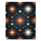 Radiant Starburst Night Sky Rug