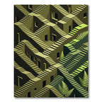 Escher Forest Illusion Stairway Rug