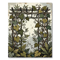 Botanical Trellis Garden Leaf Twine Rug