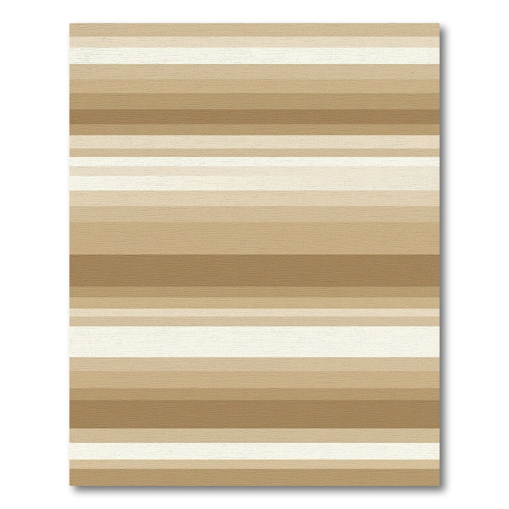 Natural Tones Horizontal Stripe Rug