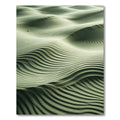 Sage Green Rippled Sand Dunes Rug