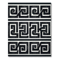 Greek Key Labyrinth Swirl Rug