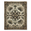 Vintage Sage Filigree Sunburst Rug
