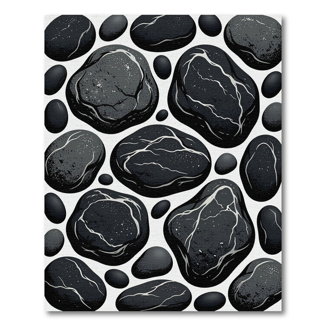 Black River Stone Veined Arrangement Rug