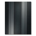 Dark Gray Vertical Stripe Rug