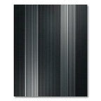 Dark Gray Vertical Stripe Rug