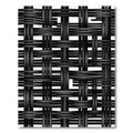 Monochromatic Woven Texture Rug