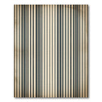 Classic Navy Blue Striped Texture Rug