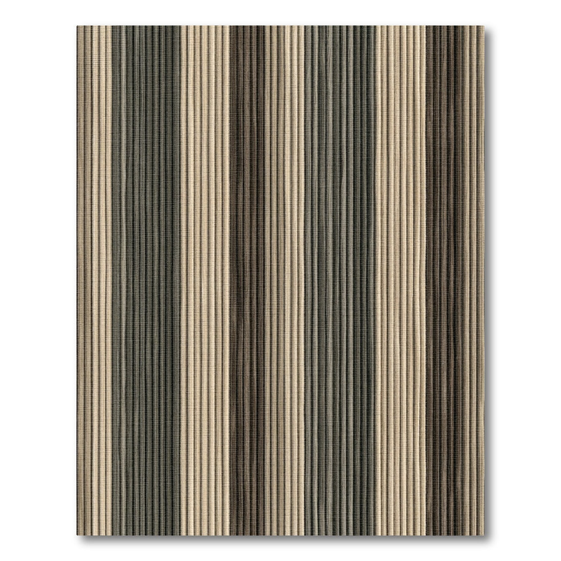 Earthy Tones Vertical Stripe Rug