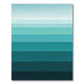 Oceanic Gradient Horizontal Stripe Rug