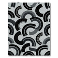 Mid-Century Modern Arc Composition Rug