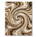 Rich Swirl Marble Fluid Texture Rug
