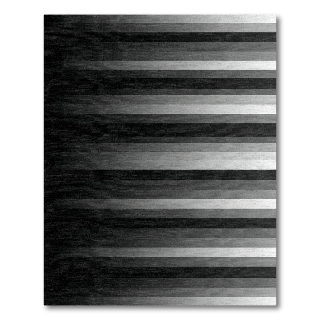 Monochromatic Horizontal Stripe Gradient Rug