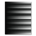 Monochromatic Horizontal Stripe Gradient Rug