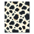 Abstract Monochrome Spotted Animal Hide Rug