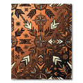 Copper Compass Arrow Geometric Rug