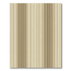 Sophisticated Taupe and Cream Vertical Stripe Rug