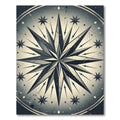 Monochromatic Starburst Geometric Radiance Rug