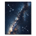Celestial Navy Galactic Constellation Sky Rug