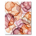 Ethereal Blush Orchid Fluid Swirls Rug