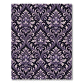 Lavendar Fillee Damask Flourish Rug