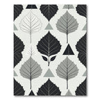 Monochromatic Leaf and Triangle Geometric Rug
