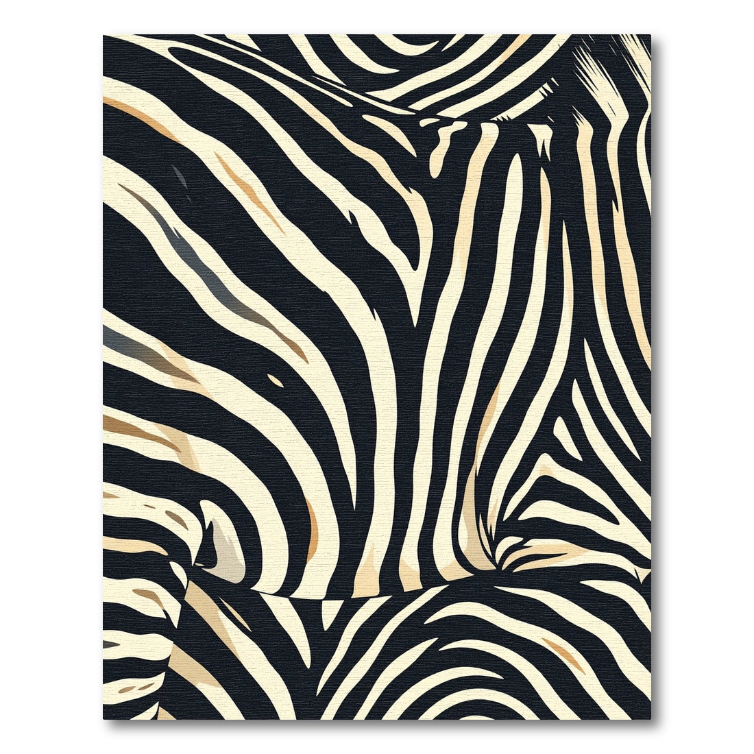 Bold Animalistic Stripes Rug