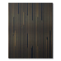 Dark Gold Vertical Lines Rug