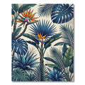 Tropical Bird Of Paradise Foliage Rug