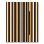 Rich Tan Vertical Stripe Rug