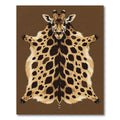 Safari Giraffe Spots Faux Fur Rug