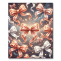 Ethereal Rose Gold Ribbon Sky Rug