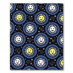 Sunny Cartoon Celestial Circles Rug
