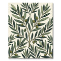 Botanical Olive Branch Mediterranean Sage Rug