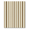 Classic Neutral Stripe Composition Rug