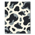 Farmhouse Black White Cow Spots Rug
