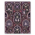 Ornate Floral Paisley Archway Rug